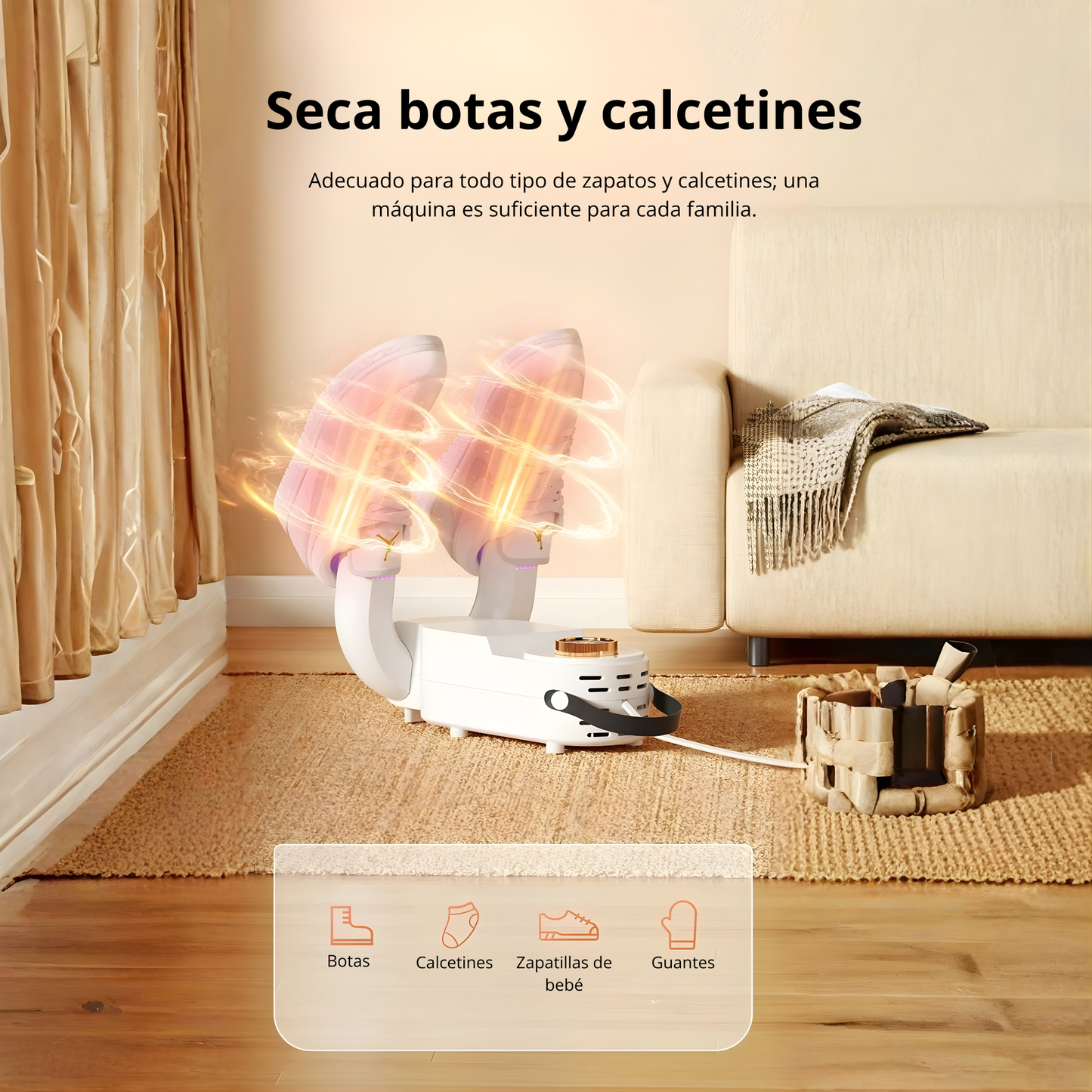 Secador Zapatillas UV